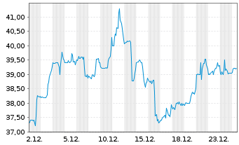 Chart Cactus Inc.  Cl.A - 1 Monat