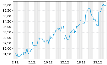 Chart Concentrix Corp. - 1 Monat