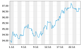 Chart ExlService Holdings Inc. - 1 Monat