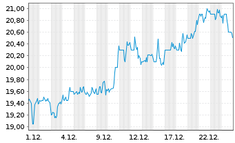 Chart First Horizon Corp. - 1 Monat