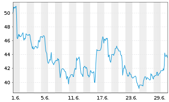 Chart Karman Holdings Inc. - 1 Month