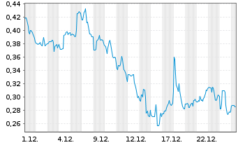 Chart Nine Energy Service Inc. - 1 Monat