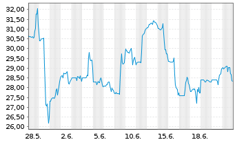Chart Park Aerospace Corp. - 1 Monat