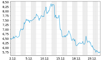 Chart Quantum Corp. - 1 Monat
