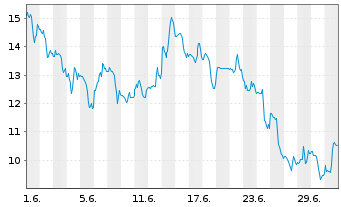 Chart Strive Inc. - 1 Monat
