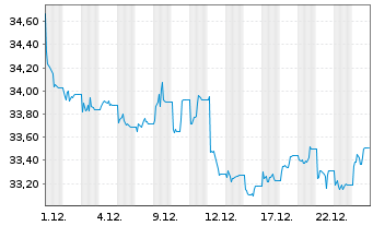 Chart Leverage Shares PLC - 1 Monat