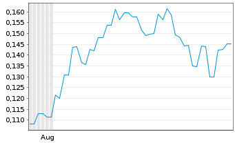 Chart Global Gold Mining Ltd. - 6 Monate