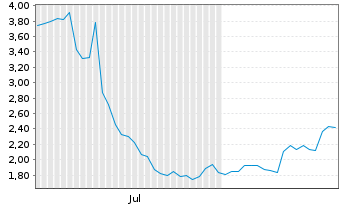 Chart Goldgroup Mining Inc. - 6 Monate