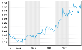 Chart Lion Rock Resources Inc. - 6 Monate