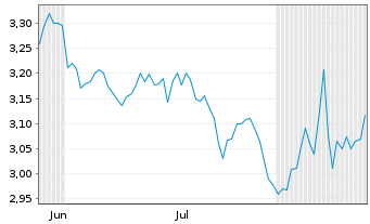 Chart Real Matters Inc. - 6 Monate