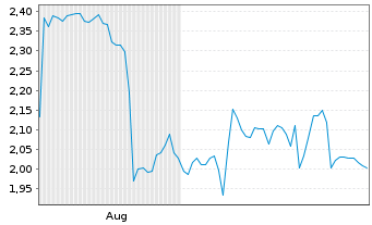 Chart 11 88 0 Solutions AG - 6 Monate