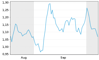 Chart Mini Future Short Muenchener Rueck - 6 Months