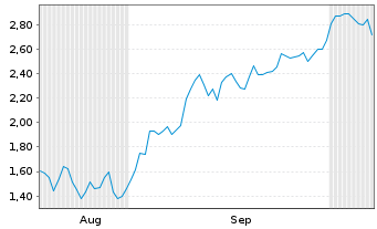 Chart Mini Future Short LVMH - 6 Monate