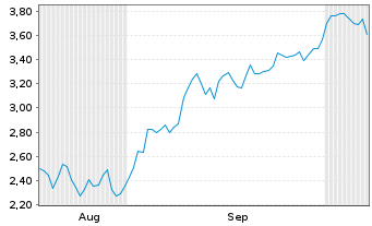 Chart Mini Future Short LVMH - 6 Monate