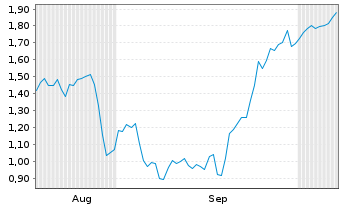 Chart Mini Future Short BMW - 6 Monate