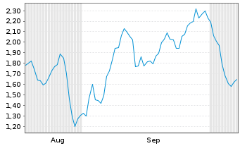 Chart Mini Future Short TeamViewer - 6 Monate