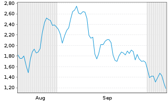 Chart Mini Future Long Salzgitter - 6 Months