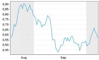 Chart Mini Future Long BHP - 6 Monate