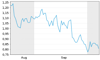 Chart Mini Future Long JPMorgan Chase - 6 Months