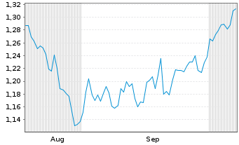 Chart Mini Future Short Borussia Dortmund - 6 Monate
