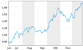 Chart Mini Future Long FinTech Group - 6 Monate