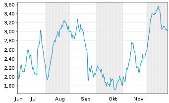 Chart Mini Future Long Volkswagen - 6 Monate