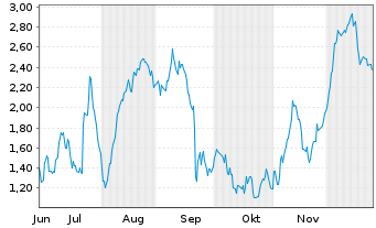 Chart Mini Future Long Volkswagen - 6 Monate