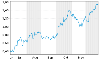 Chart Mini Future Long FinTech Group - 6 Monate