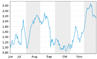 Chart Mini Future Long Volkswagen - 6 Monate