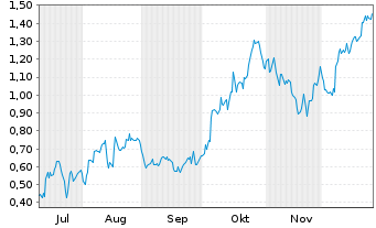 Chart Mini Future Long FinTech Group - 6 Monate