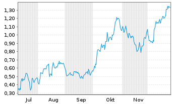 Chart Mini Future Long FinTech Group - 6 Monate