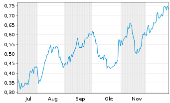 Chart Mini Future Long ING - 6 Monate