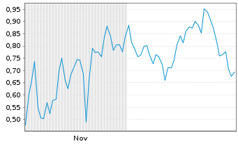 Chart Mini Future Short NVIDIA - 6 Monate