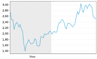 Chart Mini Future Long Tesla - 6 Monate