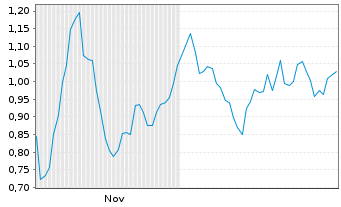 Chart Mini Future Long LVMH - 6 Monate