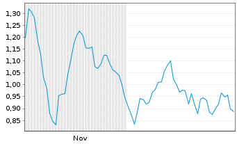 Chart Mini Future Short LVMH - 6 Monate