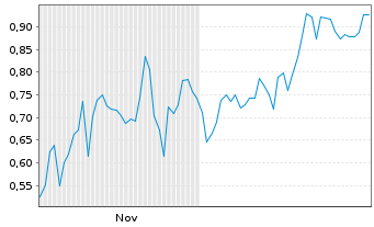 Chart Mini Future Short Alibaba - 6 Monate