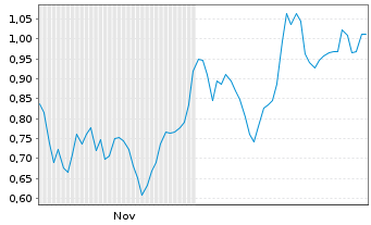 Chart Mini Future Long Gerresheimer - 6 Monate