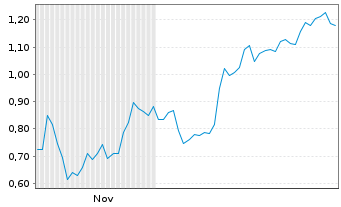 Chart Mini Future Long Allianz - 6 Monate