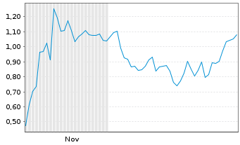 Chart Mini Future Short Plug Power - 6 Monate