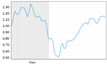 Chart Mini Future Short Intel - 6 Monate
