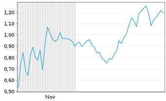 Chart Mini Future Short Super Micro Computer - 6 Monate
