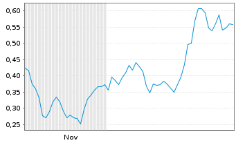 Chart Mini Future Long Zalando - 6 Monate