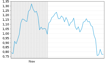 Chart Mini Future Short TeamViewer - 6 Monate