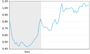 Chart Mini Future Long Delivery Hero - 6 Monate