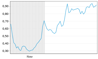 Chart Mini Future Long Delivery Hero - 6 Monate