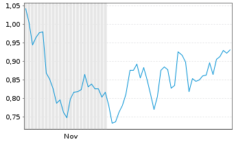 Chart Mini Future Long Fresenius - 6 Monate