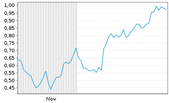Chart Mini Future Long FinTech Group - 6 Monate