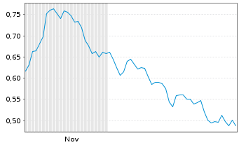 Chart Mini Future Short ING - 6 Monate