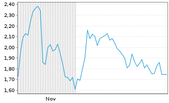 Chart Mini Future Short Block - 6 Monate